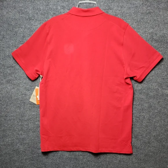 Nike Tiger Woods TW Fist Pump Golf Polo Dri Fit Masters Championship Red Shirt - Picture 3 of 8